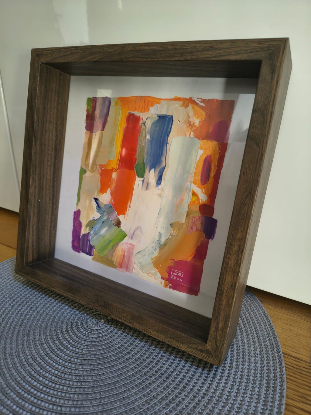Abstrakcja - kolorowa 25 x 25