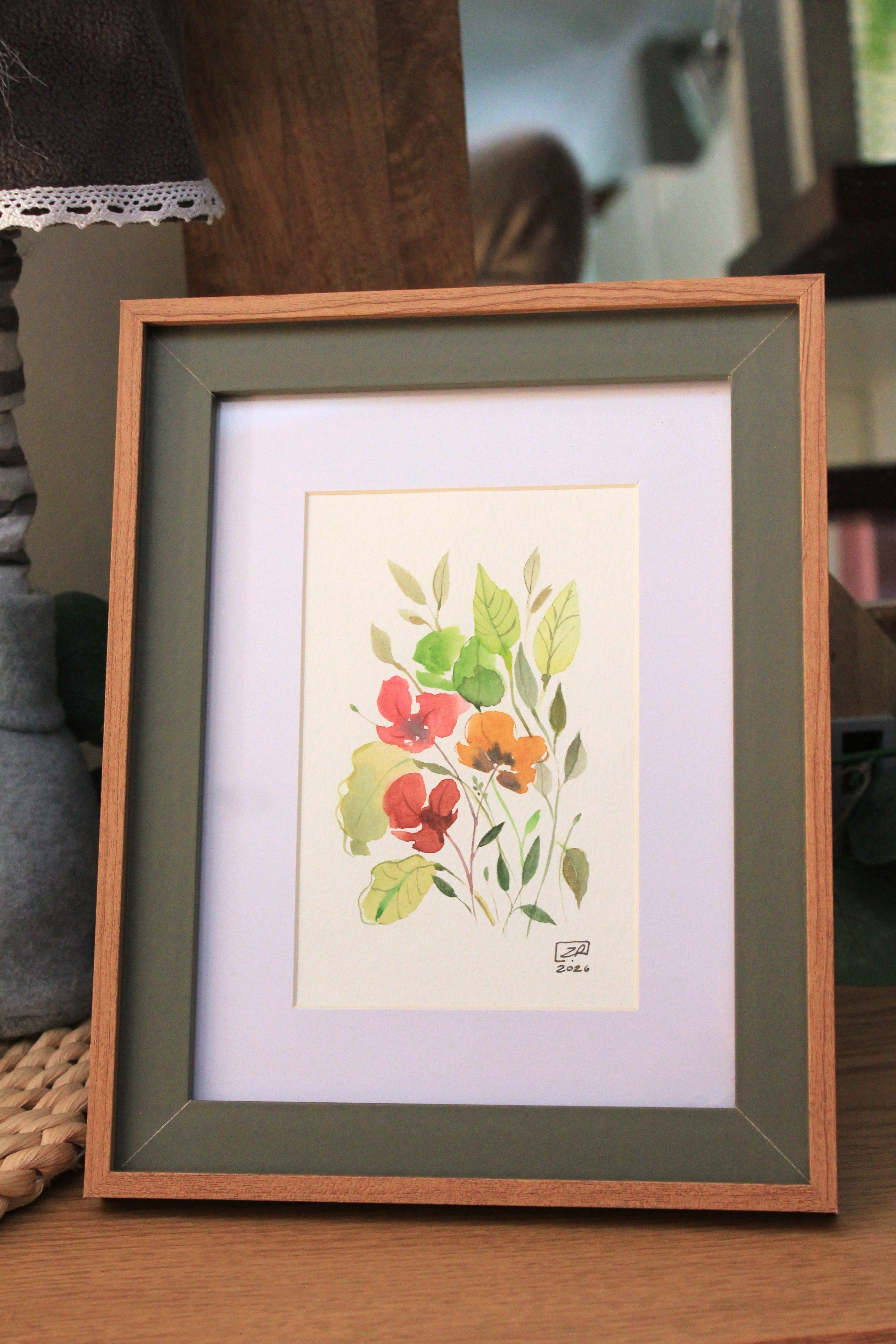 Kwiaty - Kompozycja florystyczna 13 x 18 cm