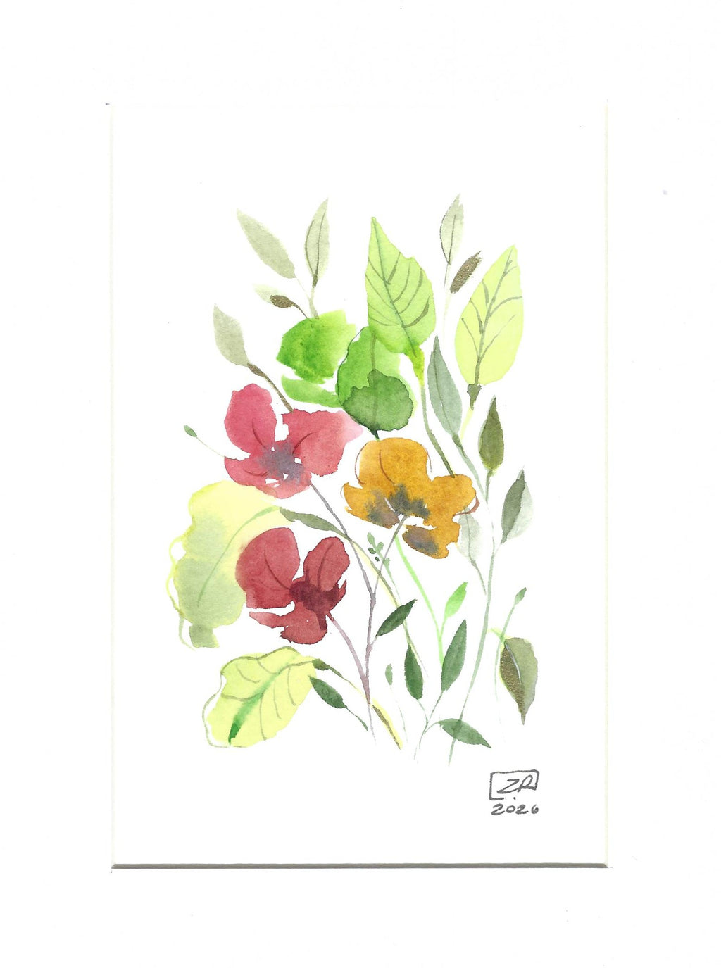 Kwiaty - Kompozycja florystyczna 13 x 18 cm