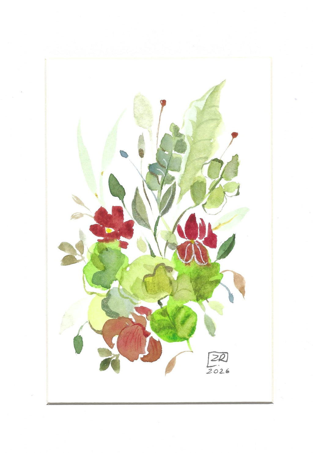 Kwiaty - Kompozycja florystyczna 13 x 18 cm