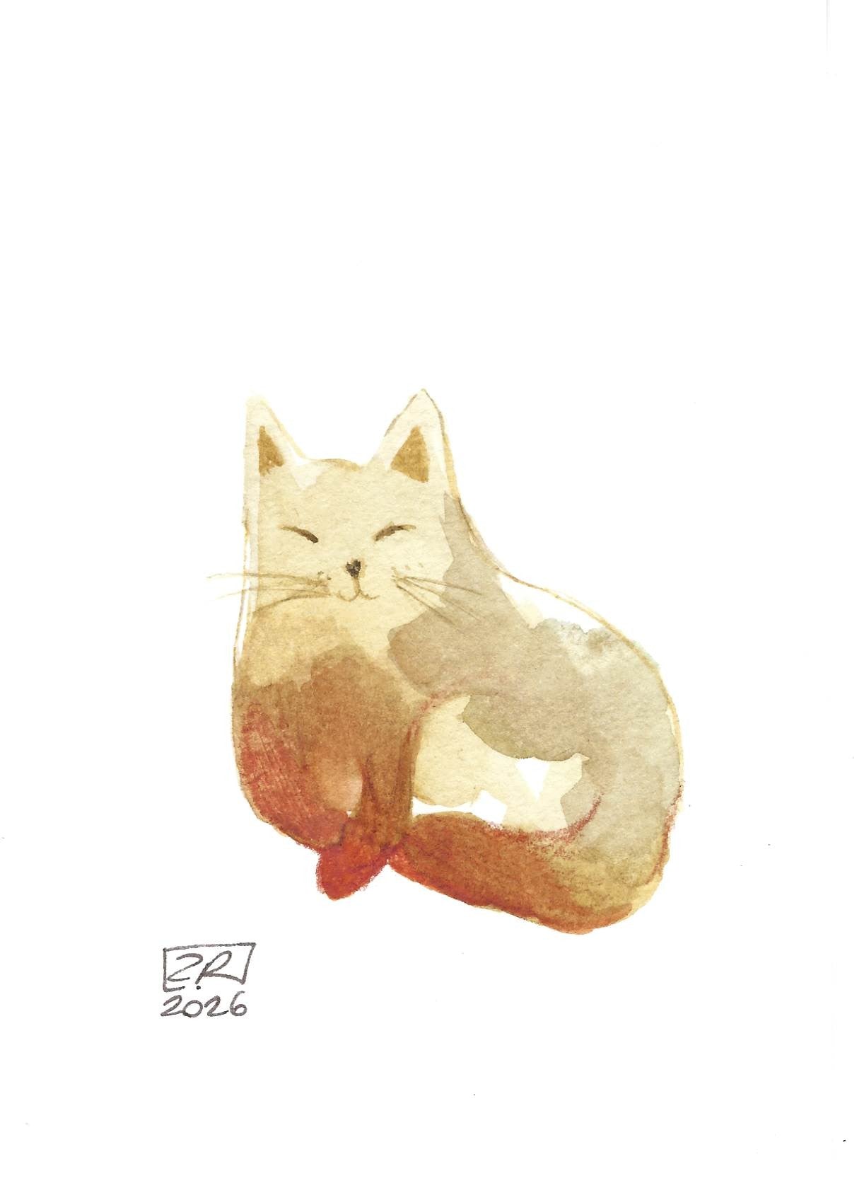 Kot - Rudy 10 x 15 cm